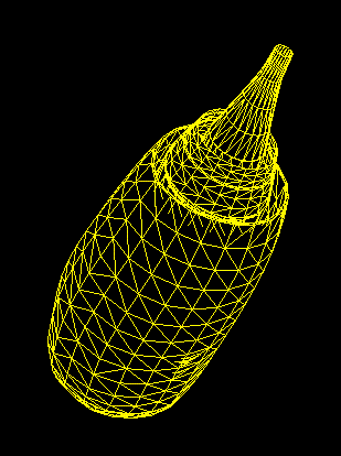 Physically disjoint surfaces-wireframe