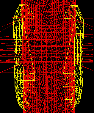 Model with internal walls